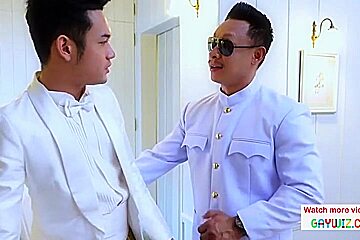 Huge Cock Asian Bisexual Fucked A Staff At A Luxury Beach Resort