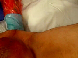 Huge massive speculum and fisting by Lady Jane Van Dark,fist
