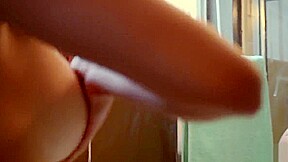Hugetits babe fucking and sucking cock