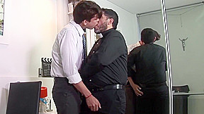 Hung Step daddy thrusts fat prick in tight hairy twink asshole