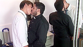 Hung Step daddy thrusts fat prick in tight hairy twink asshole