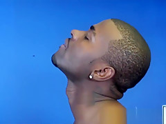 Hung black studs sharing a white guy