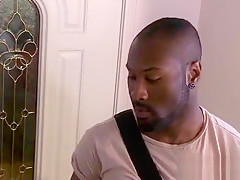 Hung ebony stud drilling his boyfriend