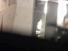 I am hiding in bushes and spying naked girl in sauna nri013 00