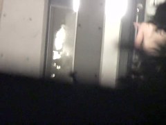 I am hiding in bushes and spying naked girl in sauna nri013 00
