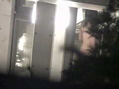 I am hiding in bushes and spying naked girl in sauna nri013 00