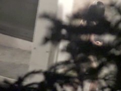 I am hiding in bushes and spying naked girl in sauna nri013 00