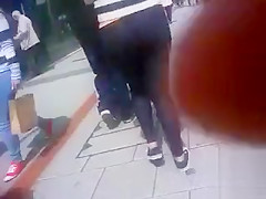 In love with hot legs in public