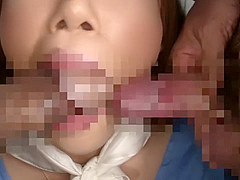 Incredible Japanese girl in Horny HD, Threesome JAV movie