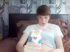 Incredible male in best amature, cum shots homo porn video