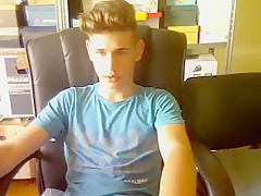 Incredible male in crazy amature, cum shots homo adult clip