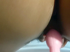 India Rossi pleasing her Wet Pussy with her Pink Toy