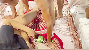 Indian Foursome Friends Group Sex