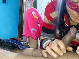 Indian Sexy Lady Fucked By Me  Awesome Blowjob And