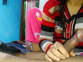 Indian Sexy Lady Fucked By Me  Awesome Blowjob And