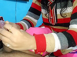 Indian Sexy Lady Fucked By Me  Awesome Blowjob And