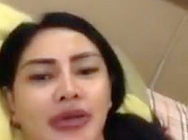 Indonesian MILF Dark Nipple see through