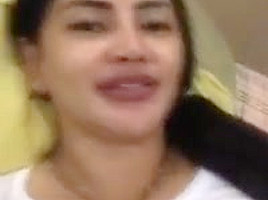 Indonesian MILF Dark Nipple see through