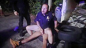 Indonesian police gay naked The homie takes the effortless way