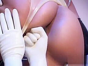 Ineta Nikoletta and Judith are latex freaks and their slave