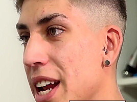 Inked Dilf Bareback Ramming Twink Ass In Kinky Couple 7 Min