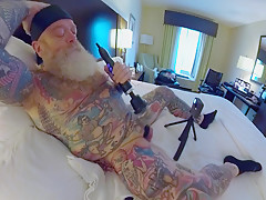 Inked Step daddy Bear Doxy Wand and Sounding with Custom Silicone Sound 1