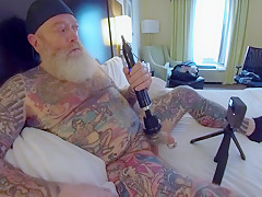 Inked Step daddy Bear Doxy Wand and Sounding with Custom Silicone Sound 1