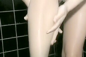 Inviting Japanese babe gets her pussy stretched out by a hung man
