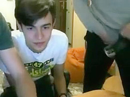 Italian cute friends show their hot round asses on cam