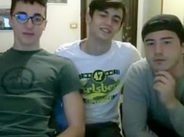 Italian cute friends show their hot round asses on cam