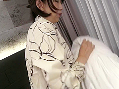 Japanese Gilf Takes Hard Cock After Shower