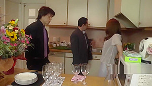 Japanese MILF And Step daughter Get Fucked