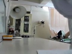 Japanese cutie got her slit examed by a pervy gynecologist