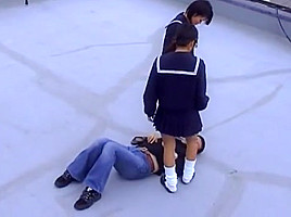 Japanese femdom gang