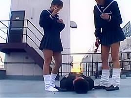 Japanese femdom gang