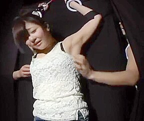 Japanese girl tickle torture