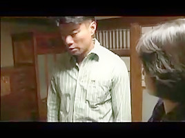 Japanese housewife to excited young man 2