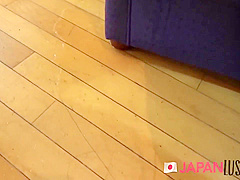 Japanese teen 18+ Squirts On Toys And Creampie