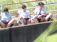 Japanese teens 18+ urinating outdoors