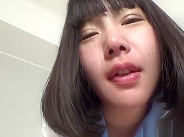Jav Amateur teen 18+ Abe Sucks And Fucks Wearing School Uniform