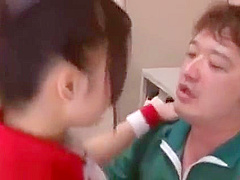 Jav tiny cheerleader fucked hard in the locker room