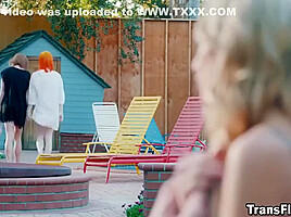 Jean And Shiri Treat Their Selves With Sensual Massage