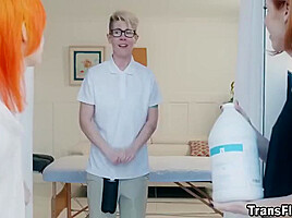 Jean And Shiri Treat Their Selves With Sensual Massage