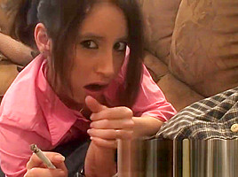 Jen Madison Smoking BJ