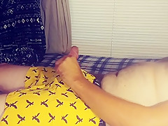 Jerkin in my boxers