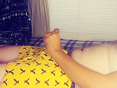 Jerkin in my boxers