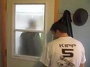 Jerky girl jerks man off outside-daddi