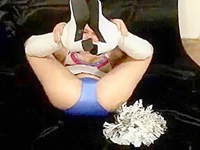 Jesse the satin cheerleader