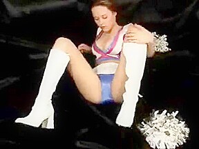 Jesse the satin cheerleader