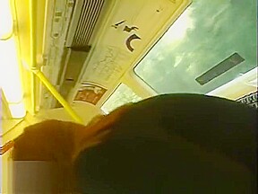 Julianna Showing Pussy on Train